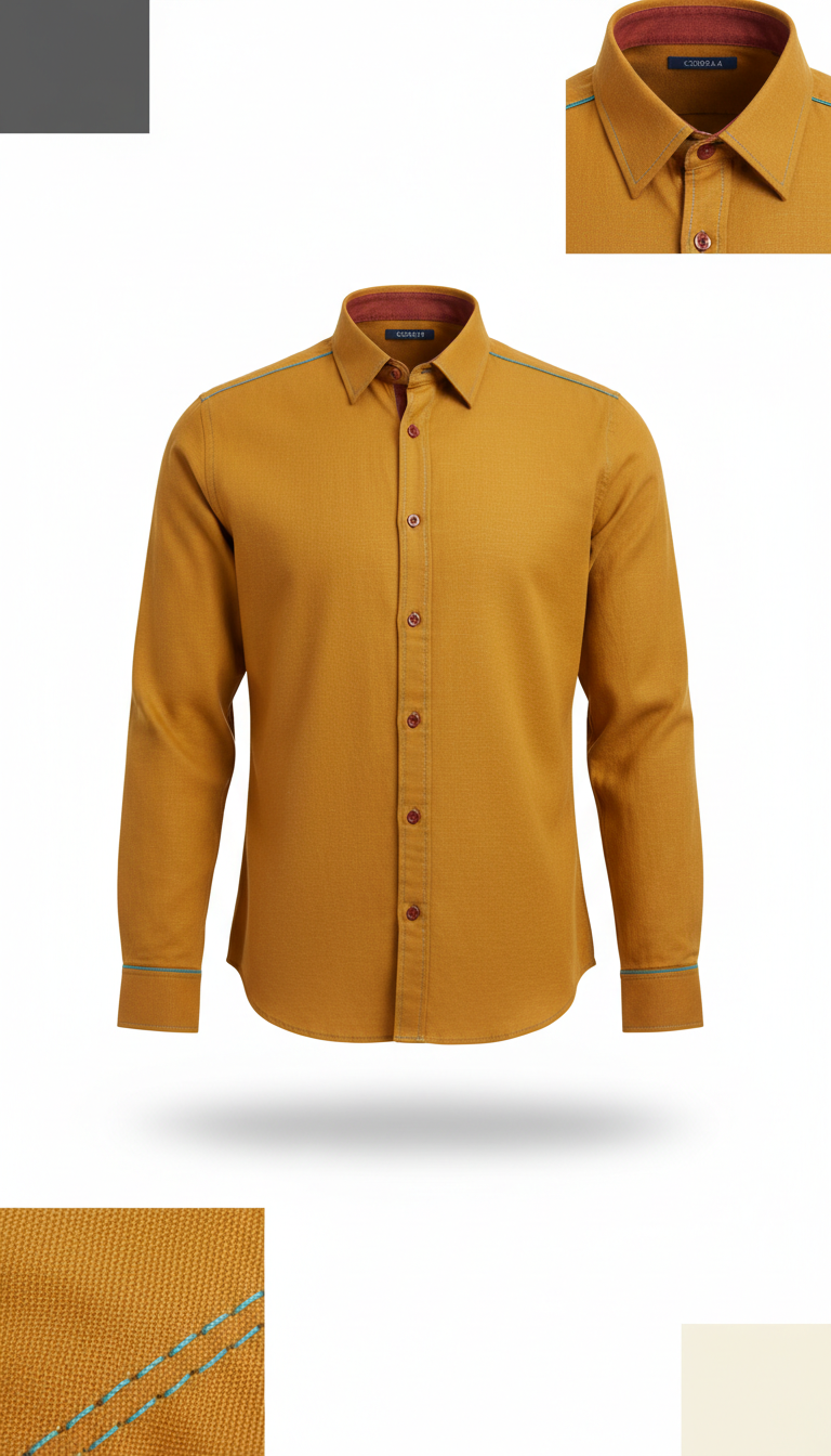 Goldenrod Accent Shirt